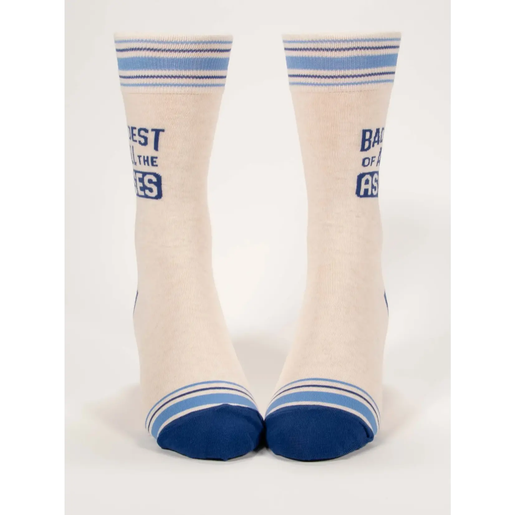 Blue Q Men's Socks Baddest of Asses