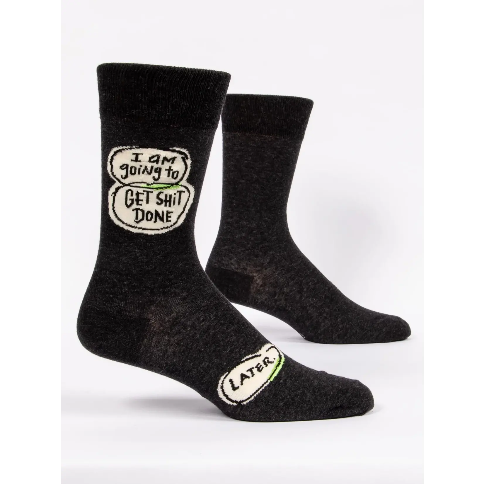 Blue Q Men's Socks Get Shit Done