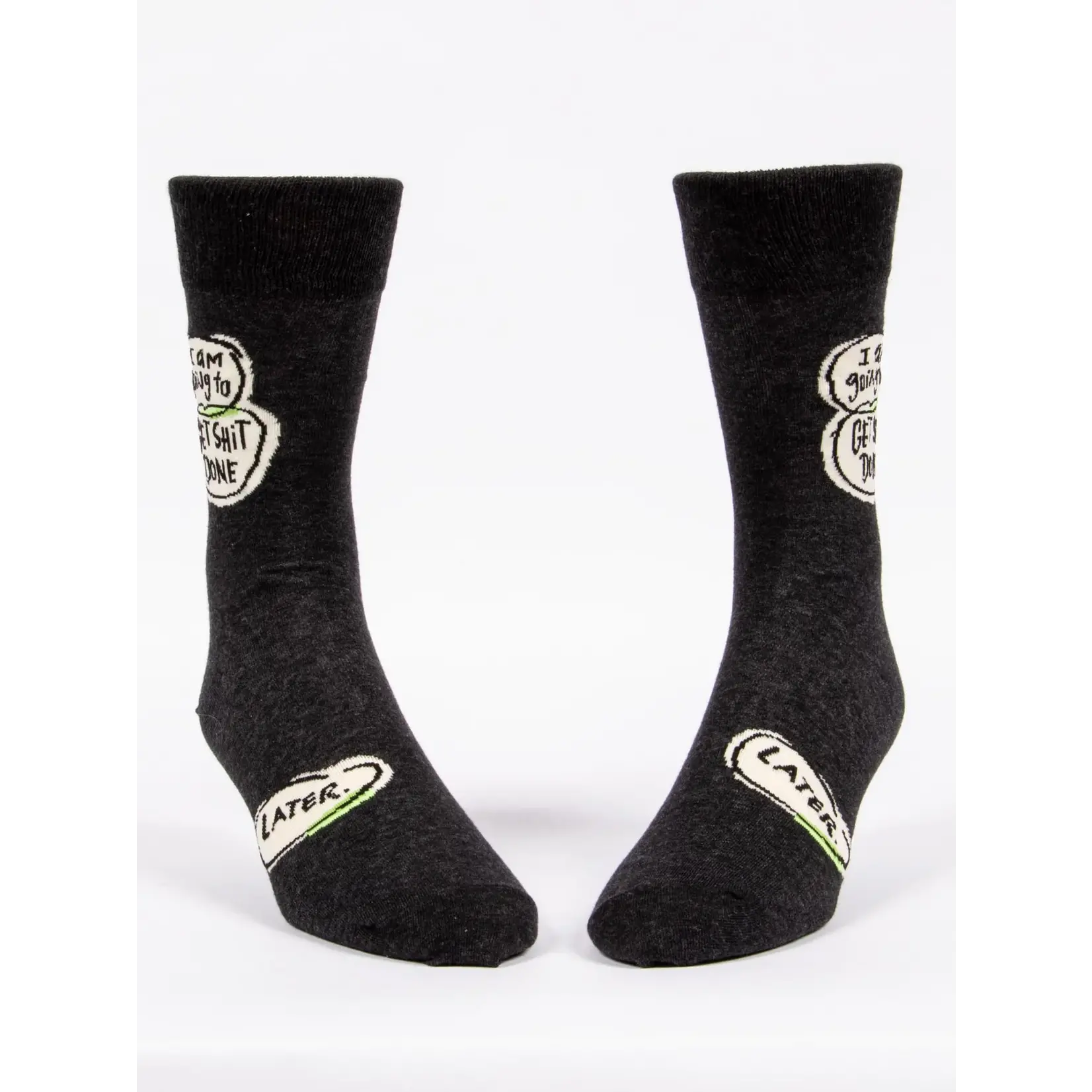 Blue Q Men's Socks Get Shit Done
