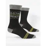 Blue Q Men's Socks Selective Hearing