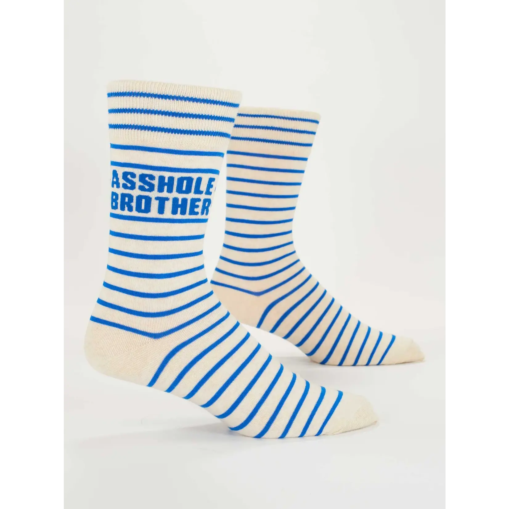 Blue Q Men's Socks Asshole Brother