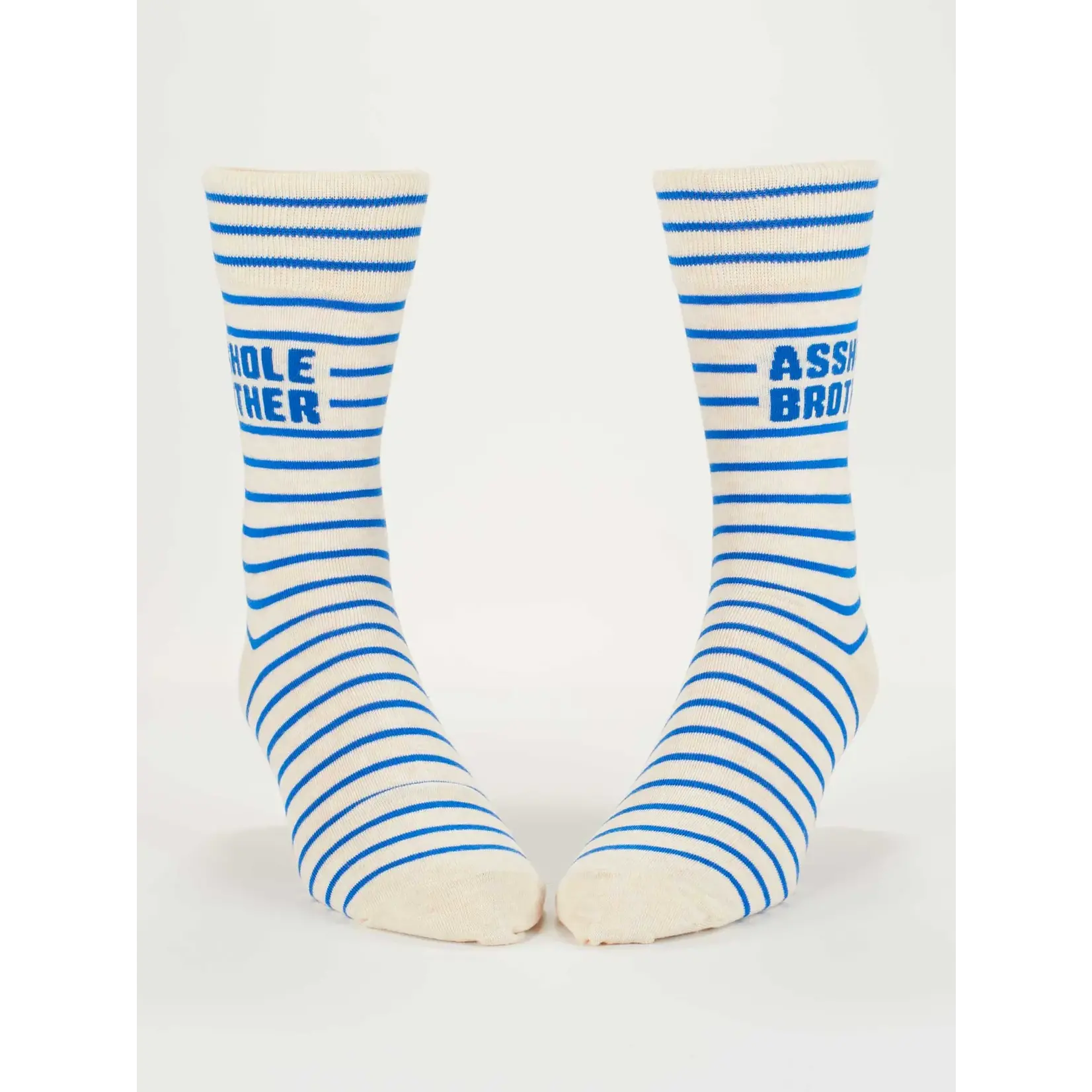 Blue Q Men's Socks Asshole Brother