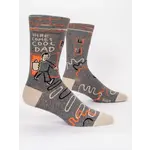 Blue Q Men's Socks Here Comes Cool Dad