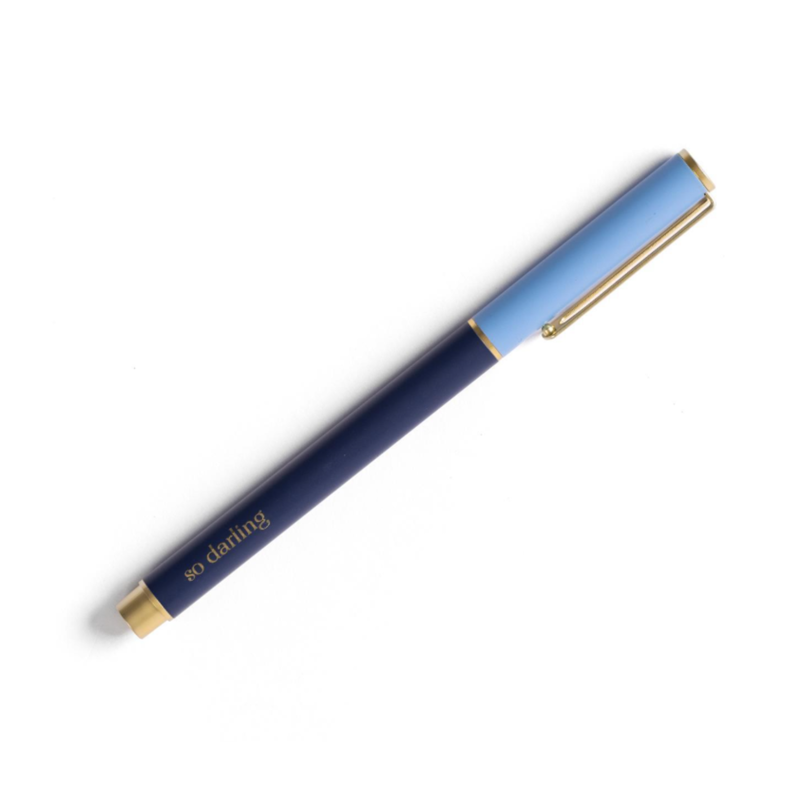 Mary Square Snap Cap Colorblock Pen