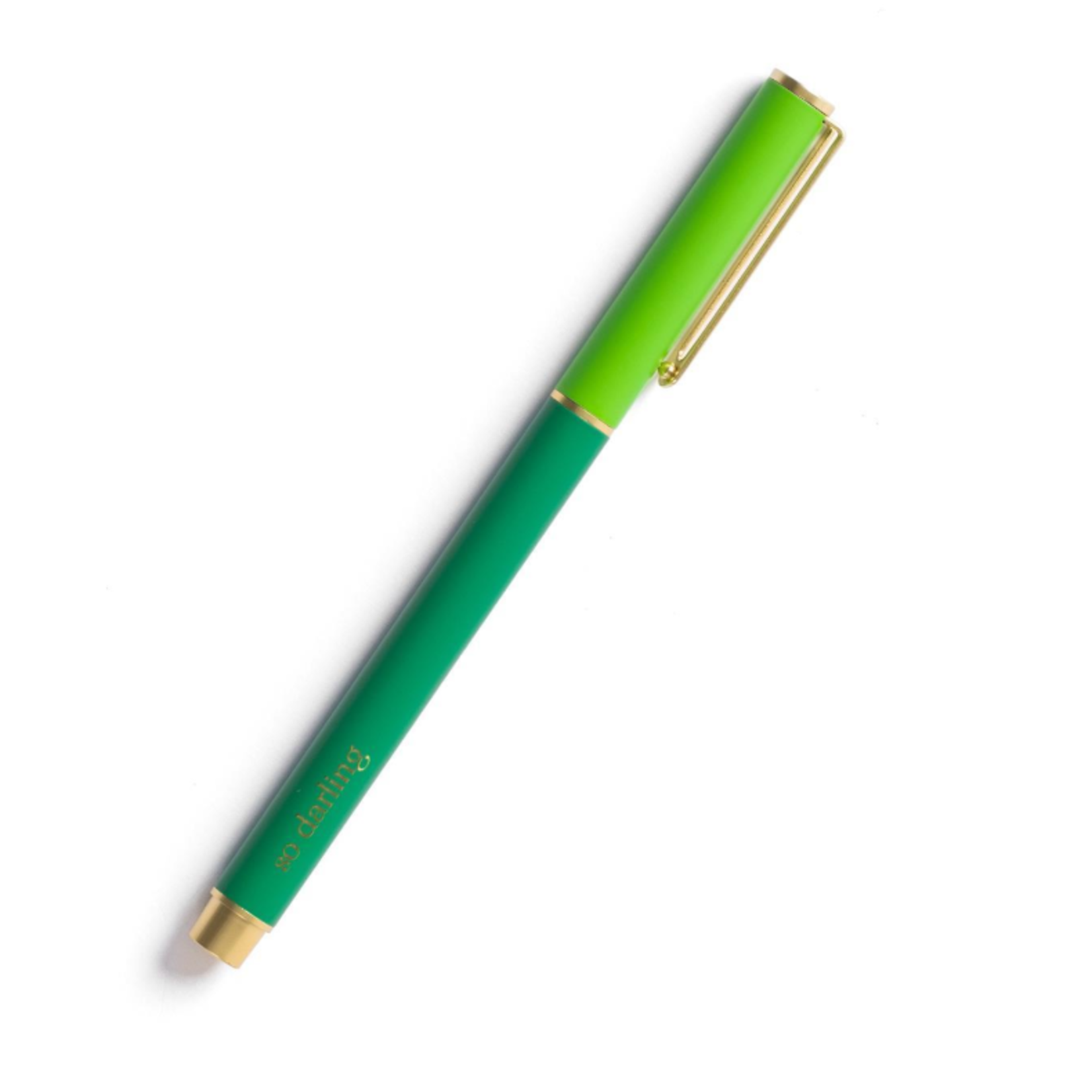 Mary Square Snap Cap Colorblock Pen