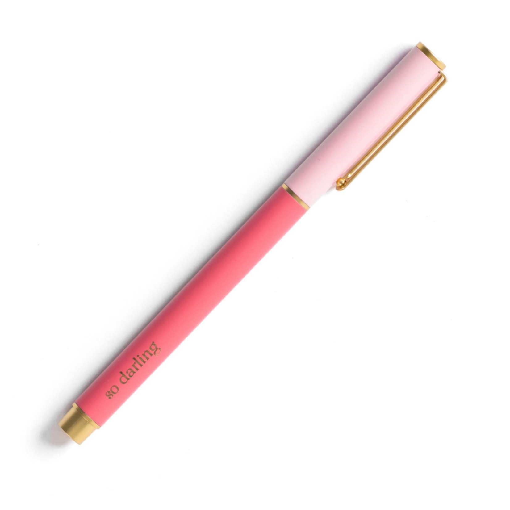 Mary Square Snap Cap Colorblock Pen