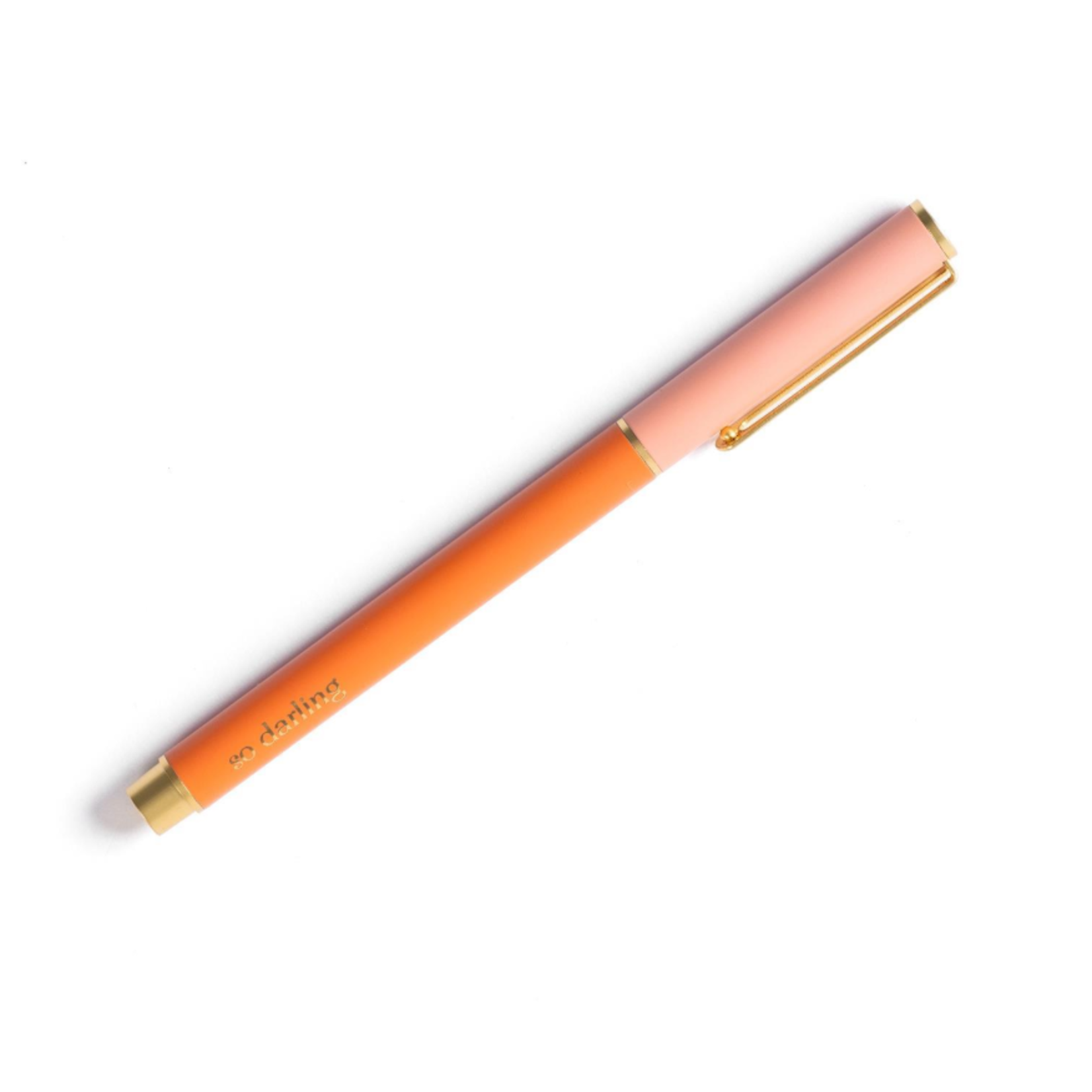 Mary Square Snap Cap Colorblock Pen