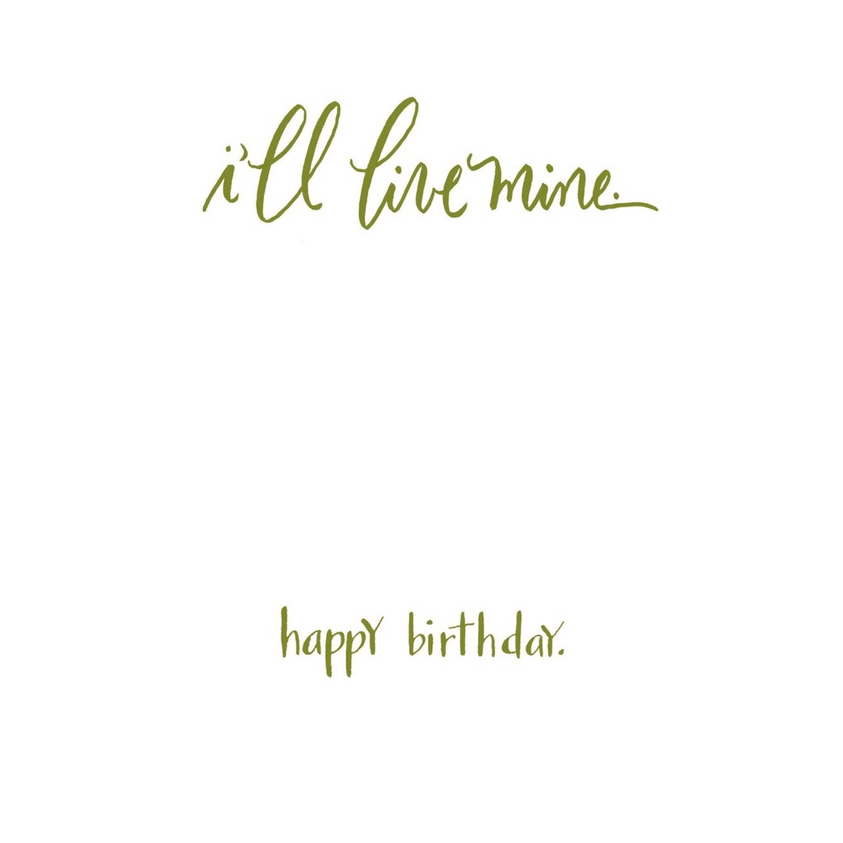 MikWright MikWright Hand Lettered Birthday you live your dysfunction-lettered