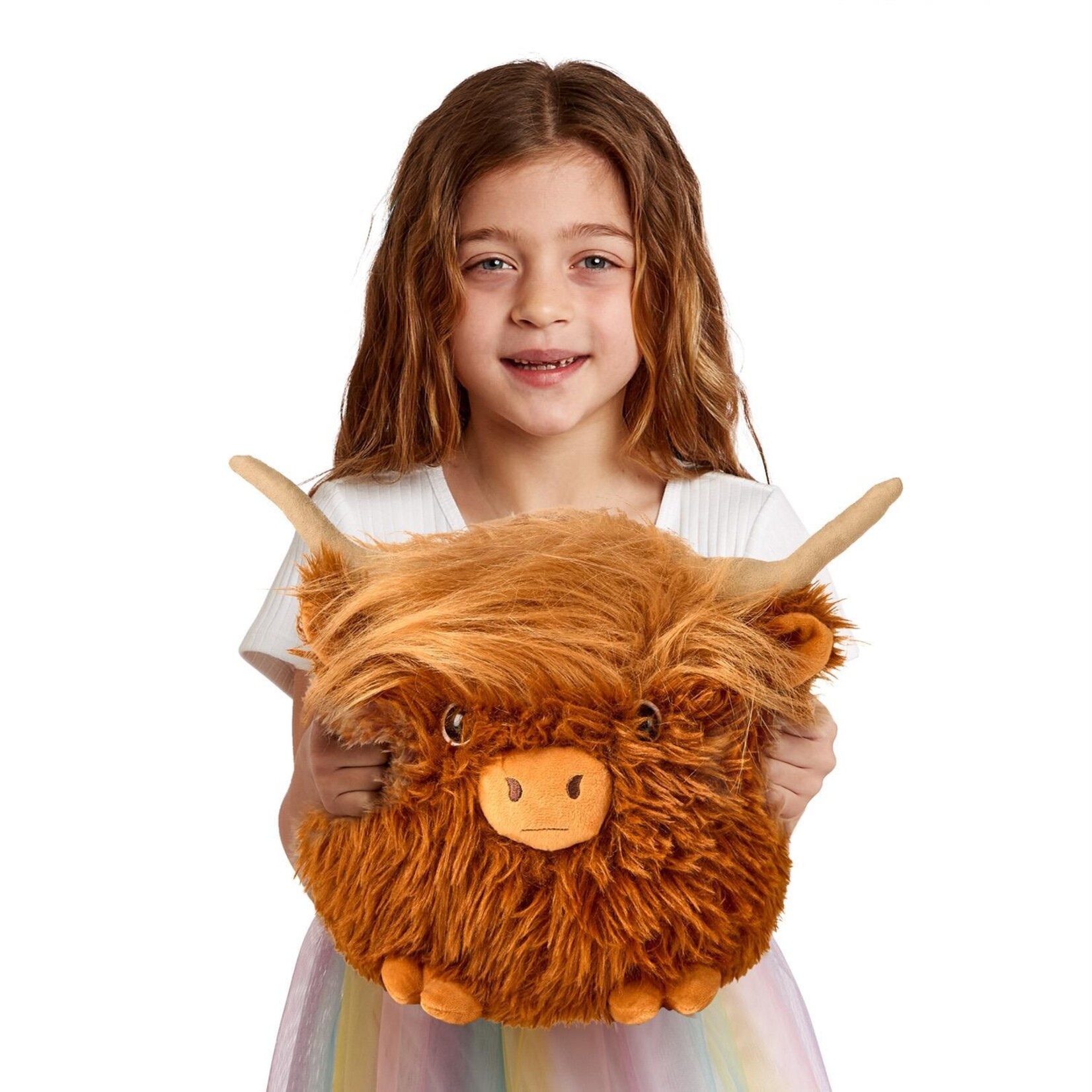 Two's Company Snuggle Puff Super Soft Large Highland Cow