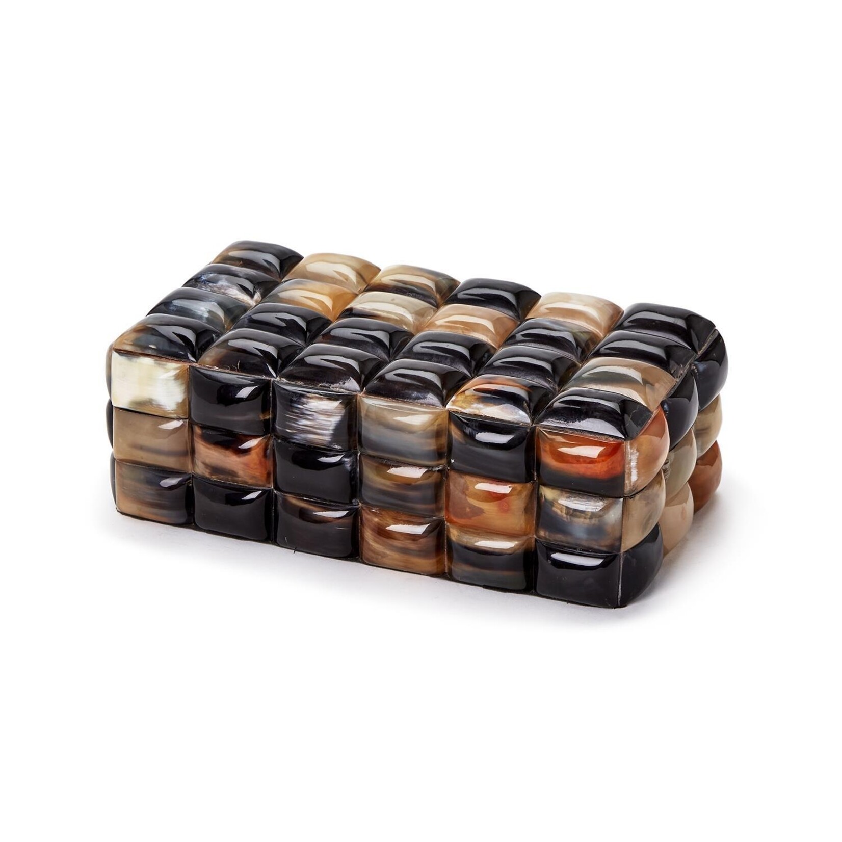 Two's Company Horn of Plenty Orbicular Covered Box