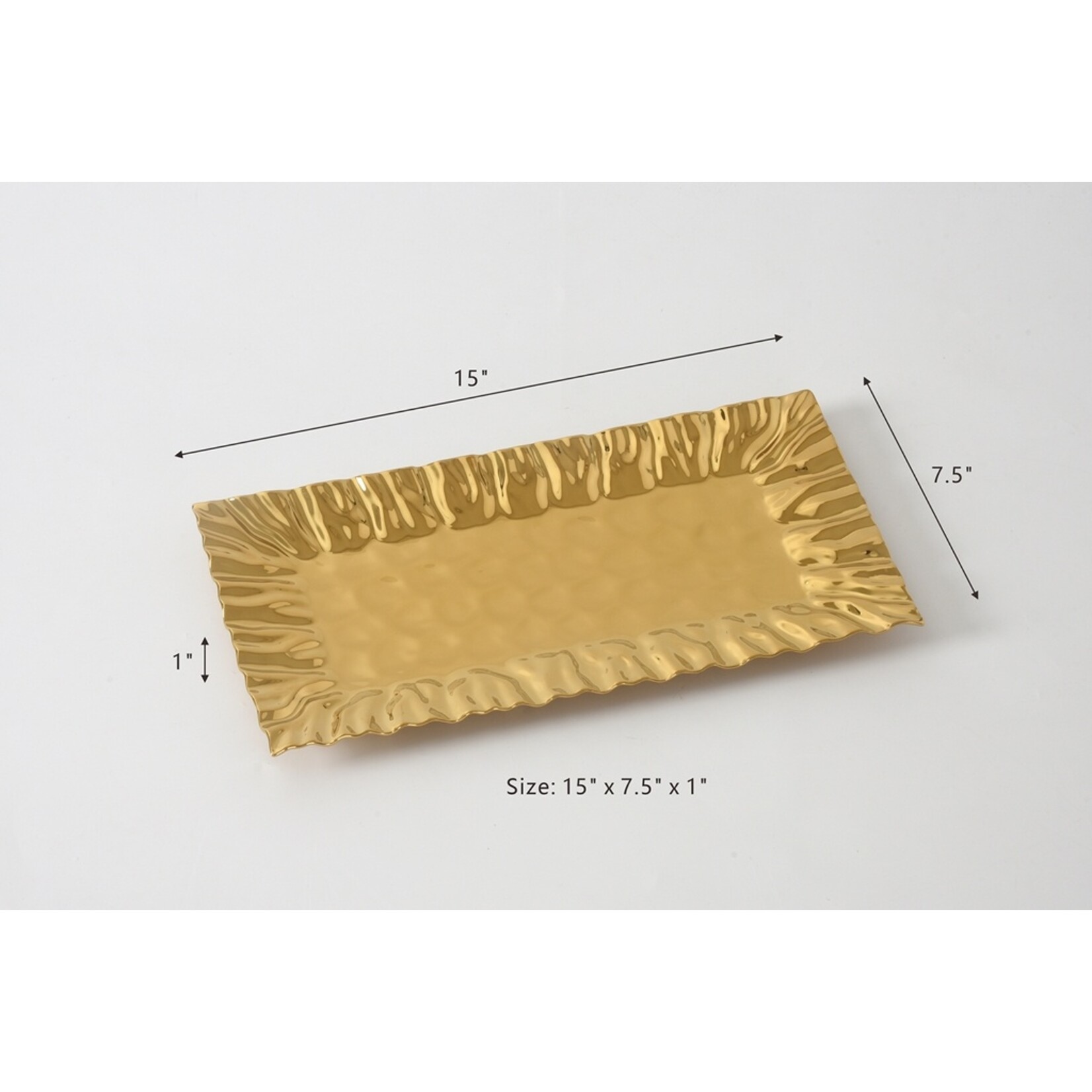 Pampa Bay Mascali D'Oro Rectangular Tray