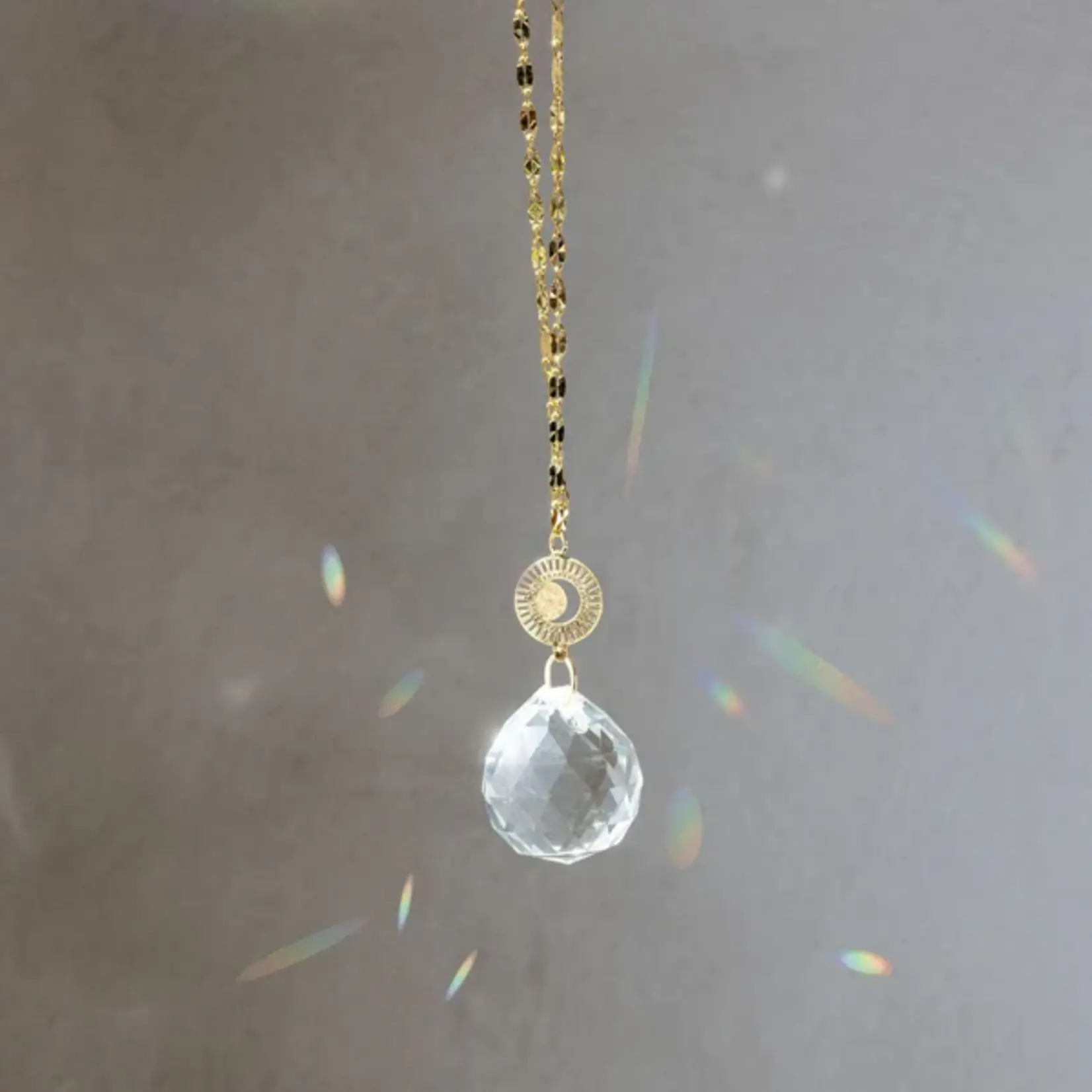 Scout Jewerly Pocket Suncatcher Radiating Moon
