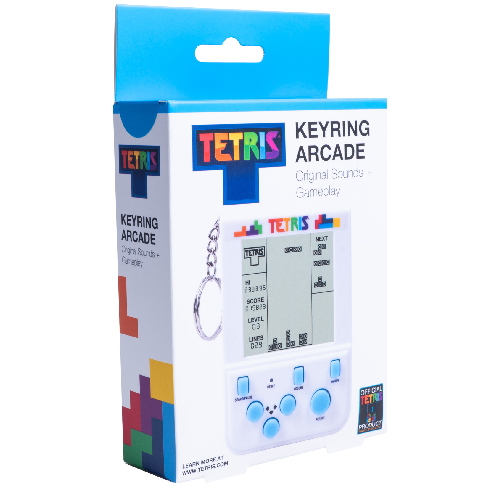 Fizz Creations Tetris Keyring Arcade