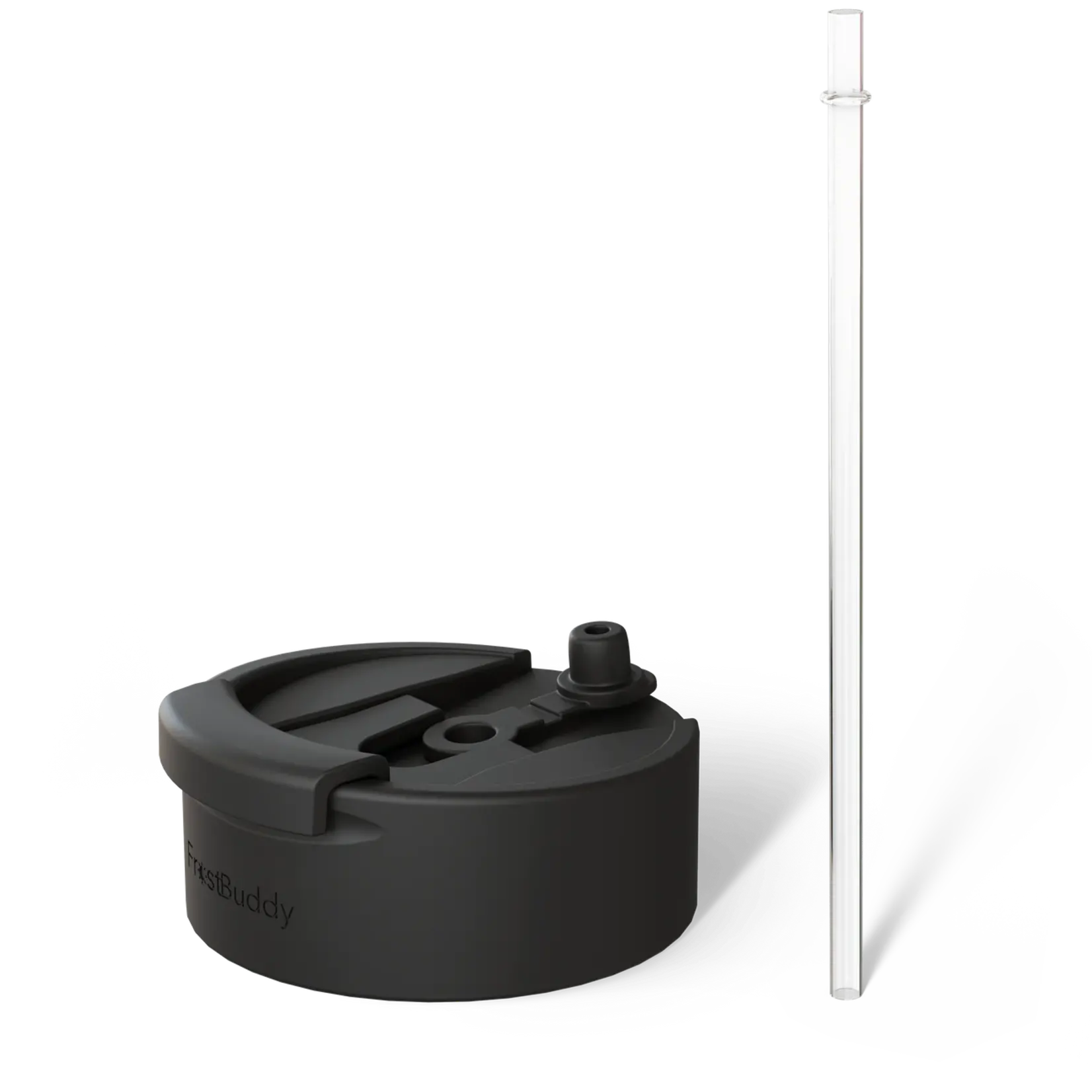 Frost Buddy Universal Buddy 2.0 Drinking Lid w/Straw | Coffee Lid