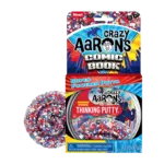 Crazy Aarons Full Size 4" Thinking Putty Tin Comic Book