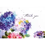 Peter Pauper Press Thank You Notes Hydrangeas