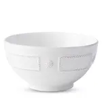 Juliska Berry & Thread French Panel Whitewash Cereal/Ice Cream Bowl