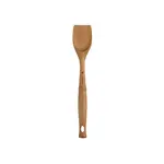 Le Creuset Revolution Wood Spoon Scraping