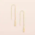 Scout Jewerly Refined Earring Collection - Teardrop Threader/G
