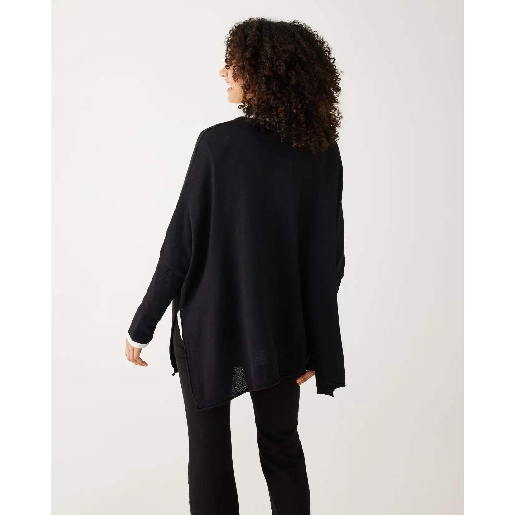 Mersea Catalina V-Neck Sweater Black OS