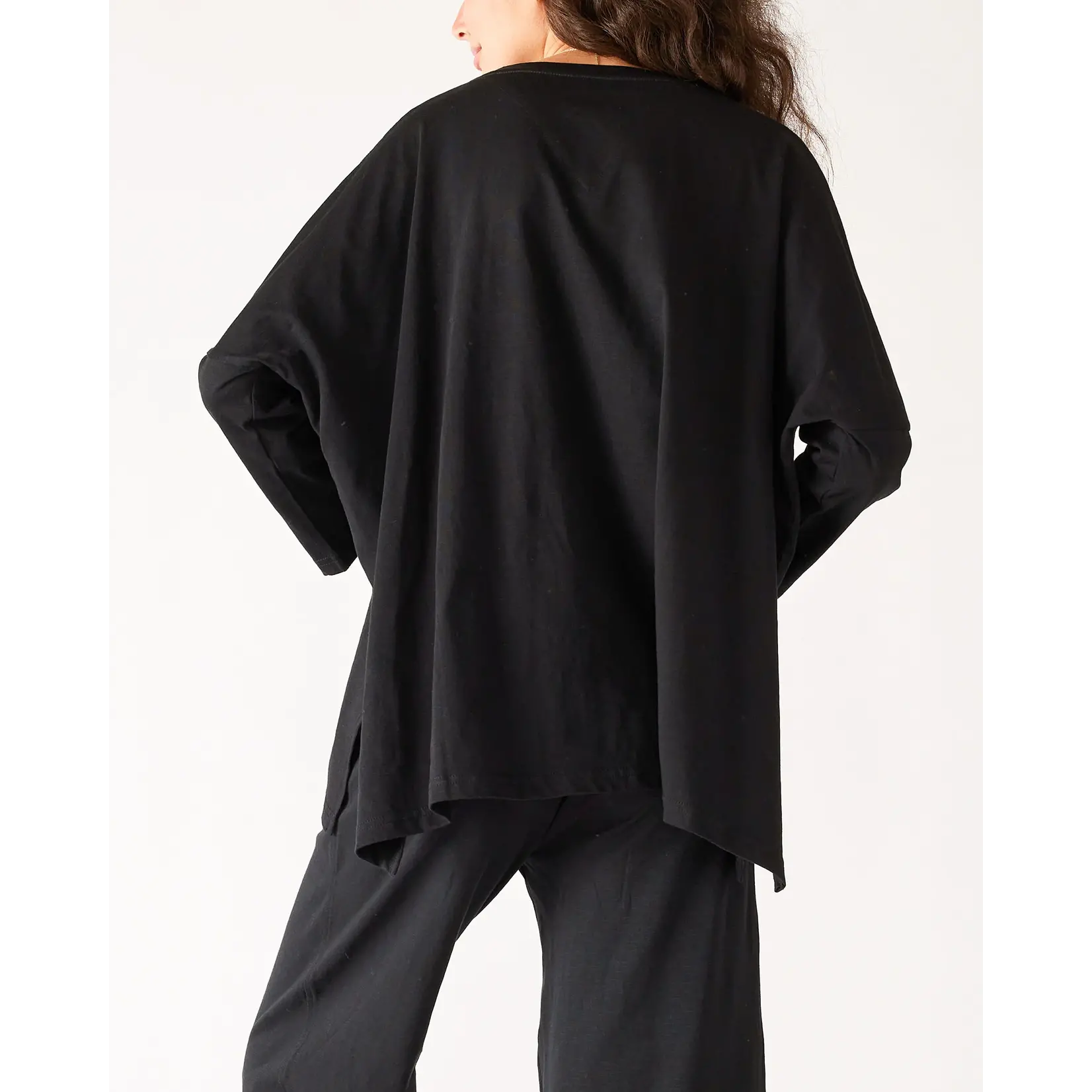 Mersea Catalina Slub Tee Black O/S