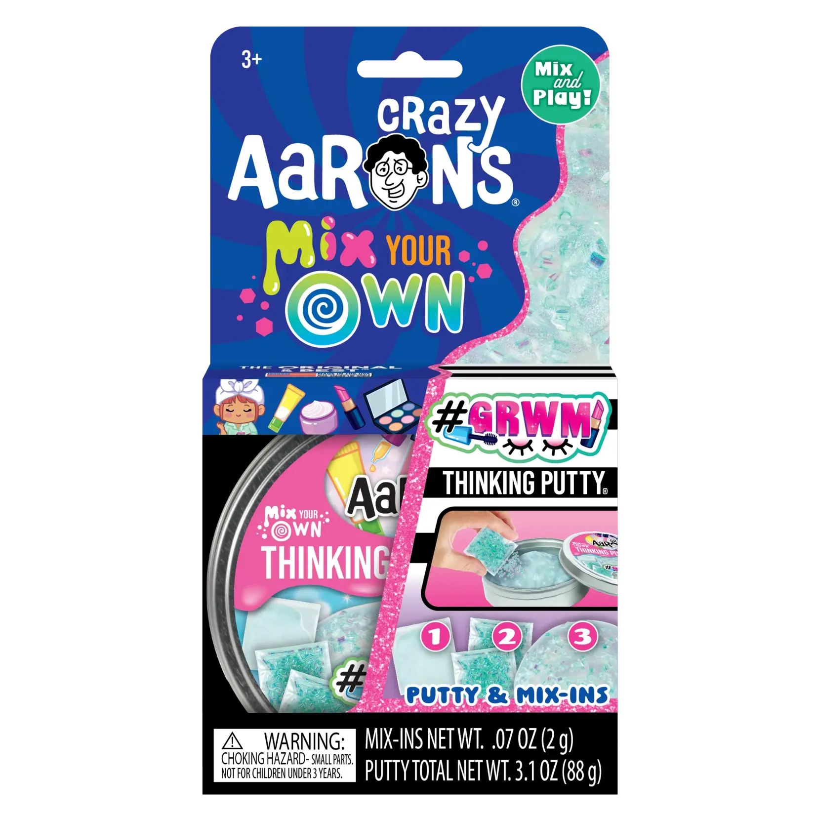 Crazy Aarons Mix It Full Size 4" Thinking Putty #GRWM