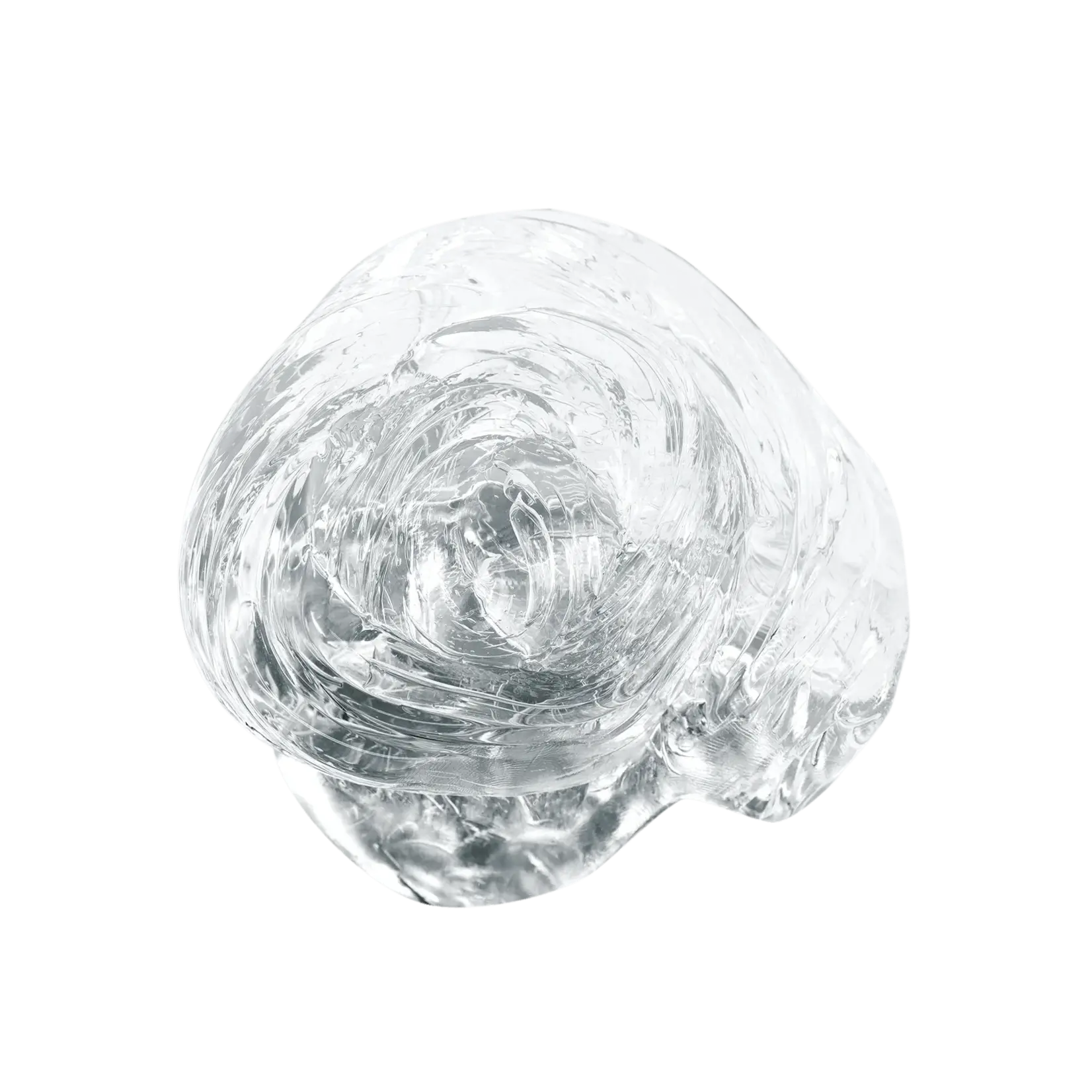 Crazy Aarons Full Size 4" Thinking Putty Tin Crystal Clear Liquid Glass