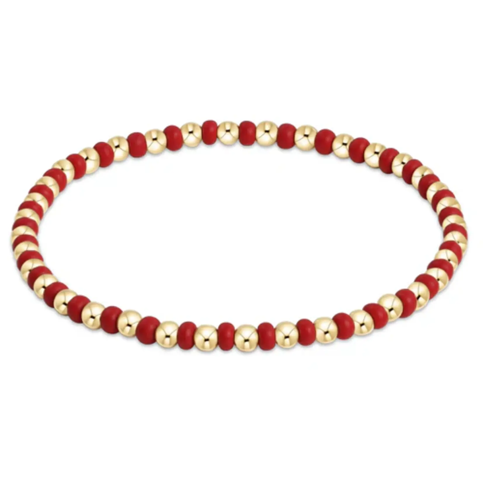 enewton Gameday Hope Grateful Bracelet Bright Red