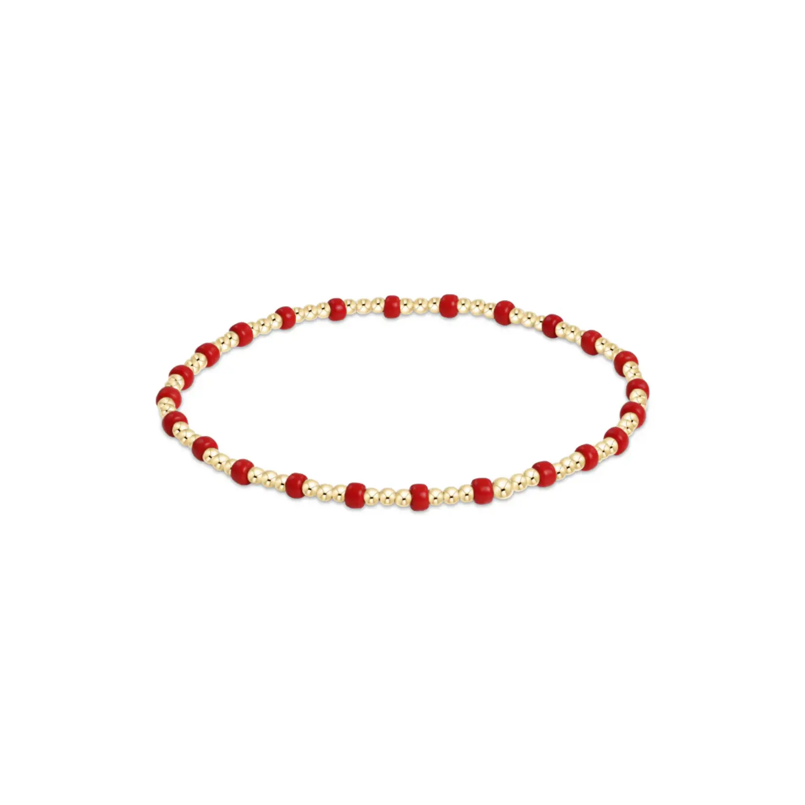 enewton Gameday Hope Gold Sincerity Bracelet Bright Red