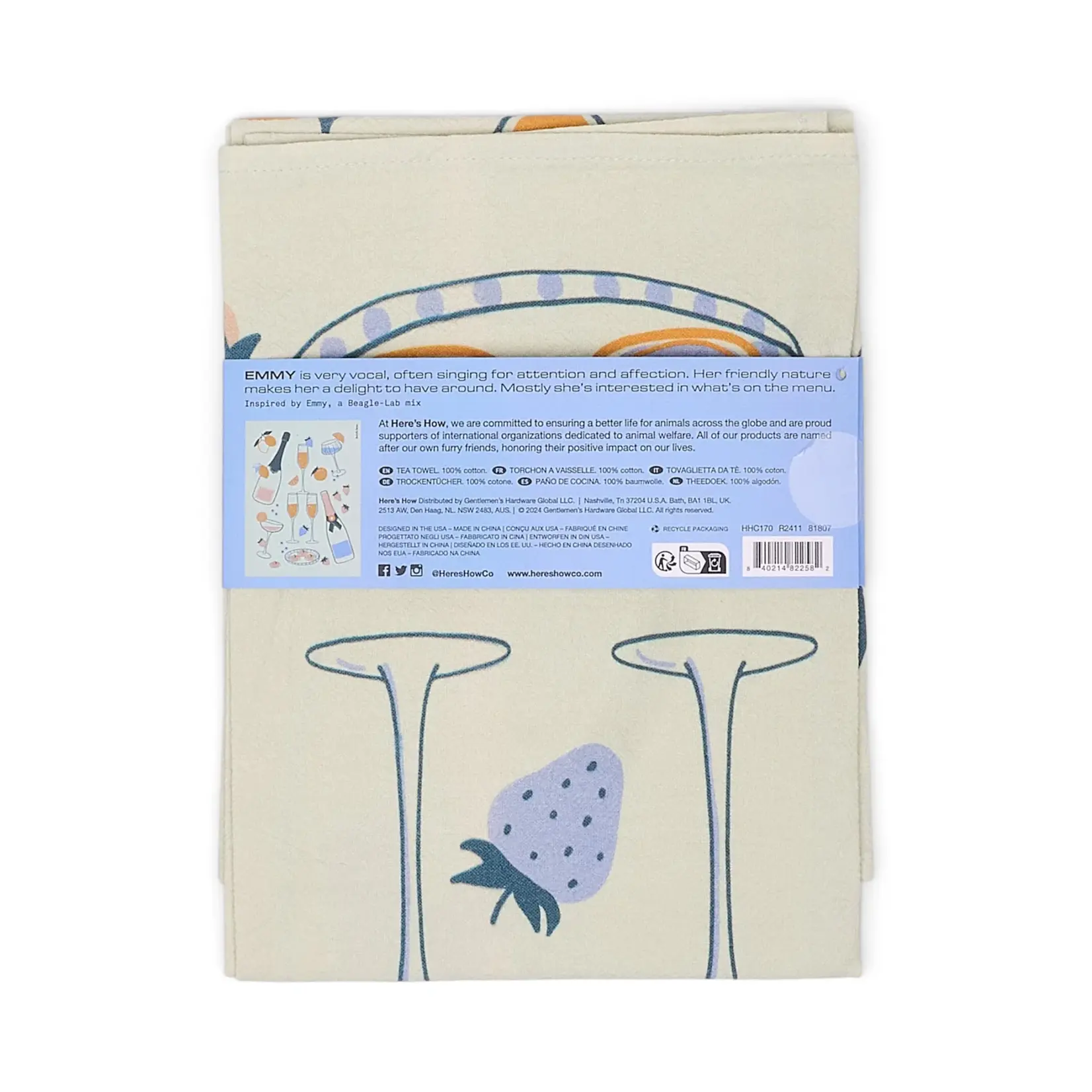 Here's How The Emmy Tea Towel CELEBRATION