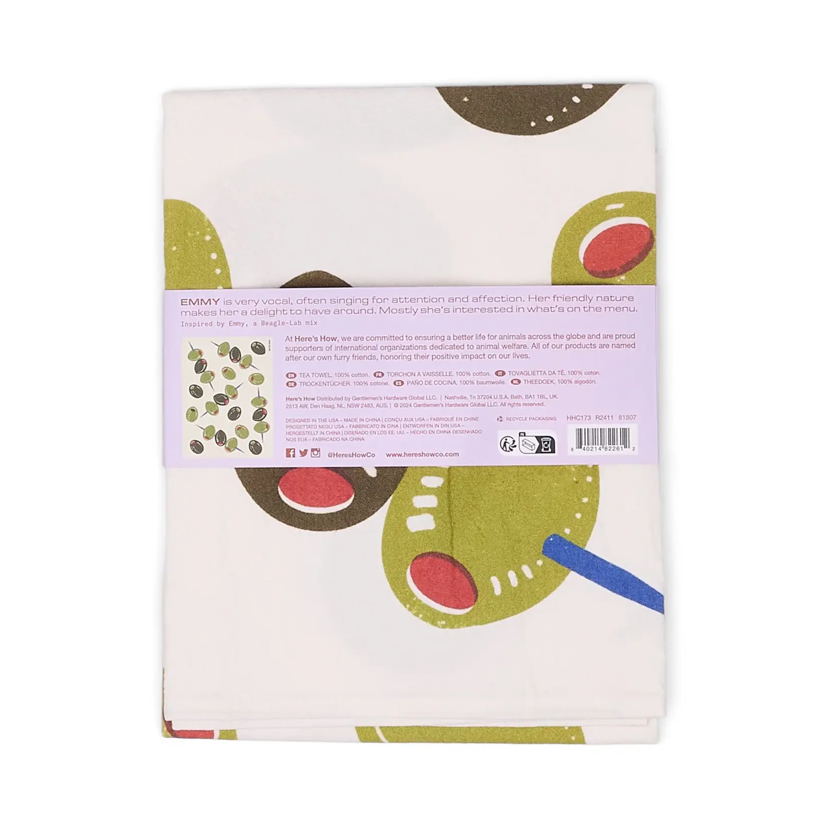 Here's How The Emmy Tea Towel OLIVES