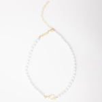 Mary Square Thea Pearl Necklace