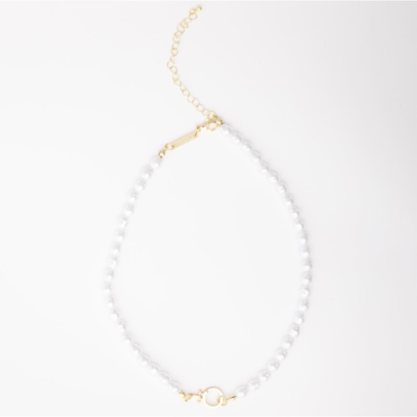 Mary Square Thea Pearl Necklace