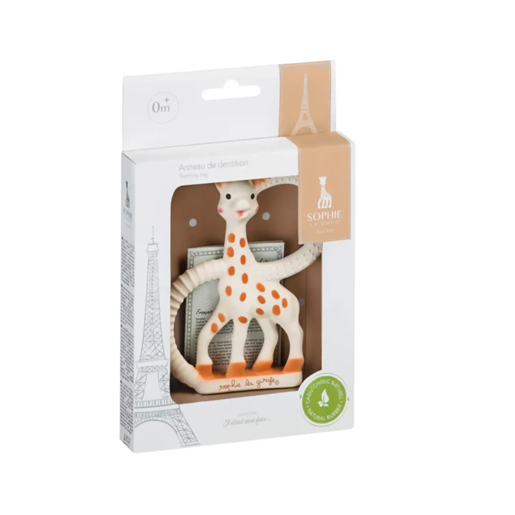 Calisson Sophie La Girafe Teething Ring, White Box