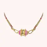 Coastal Grit Soilel Necklace Collection Pink