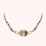 Coastal Grit Soilel Necklace Collection Purple
