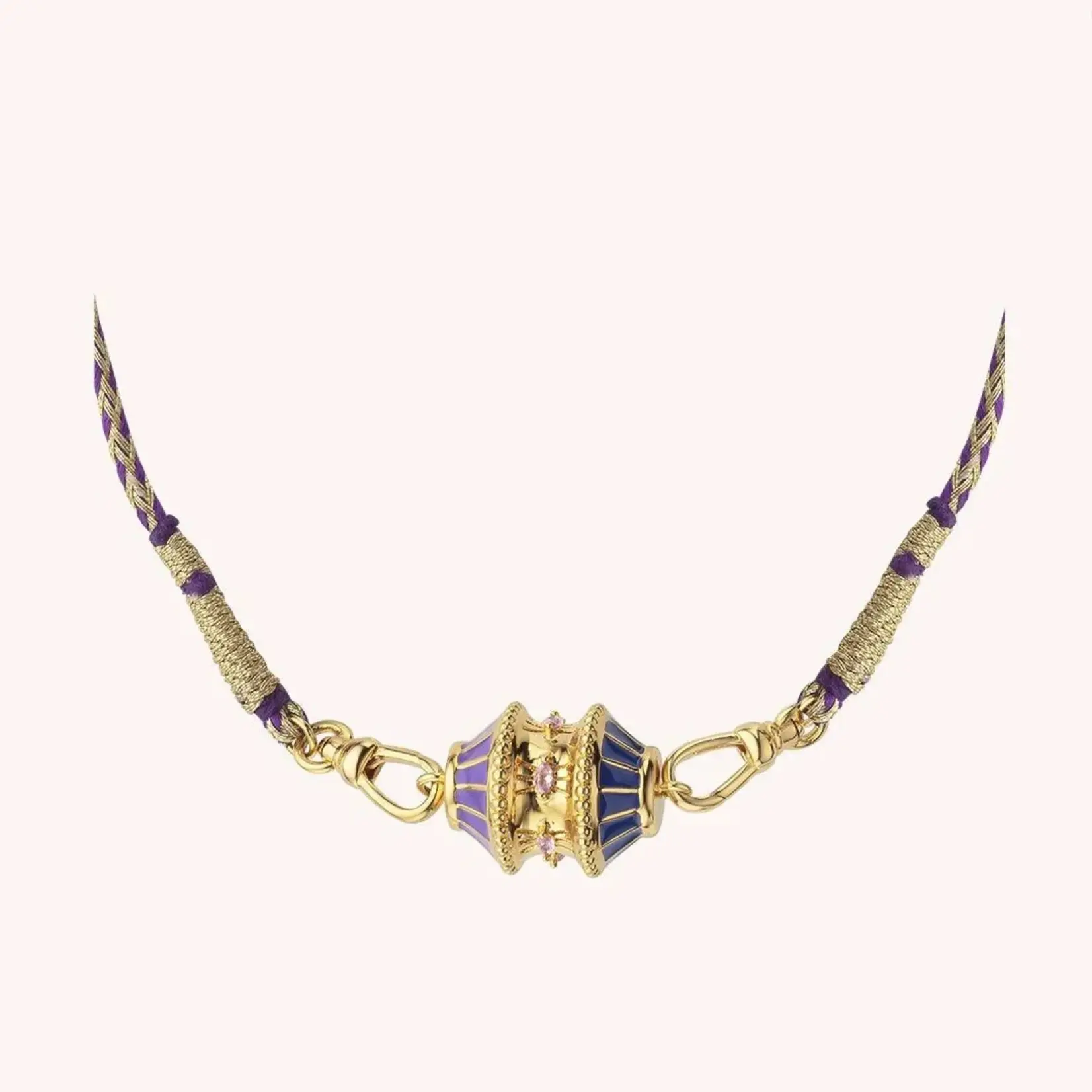 Coastal Grit Soilel Necklace Collection Purple
