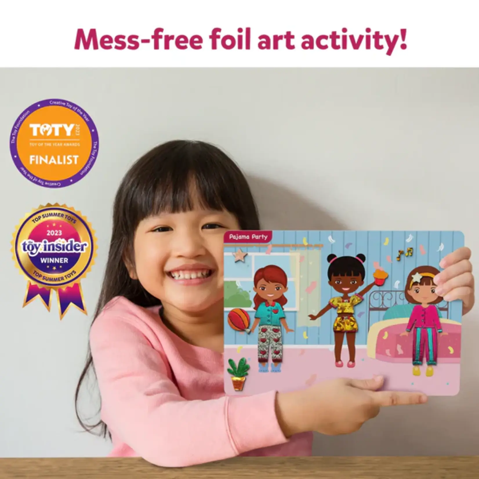 Skillmatics Foil Fun No Mess Art Kit: Dress Up