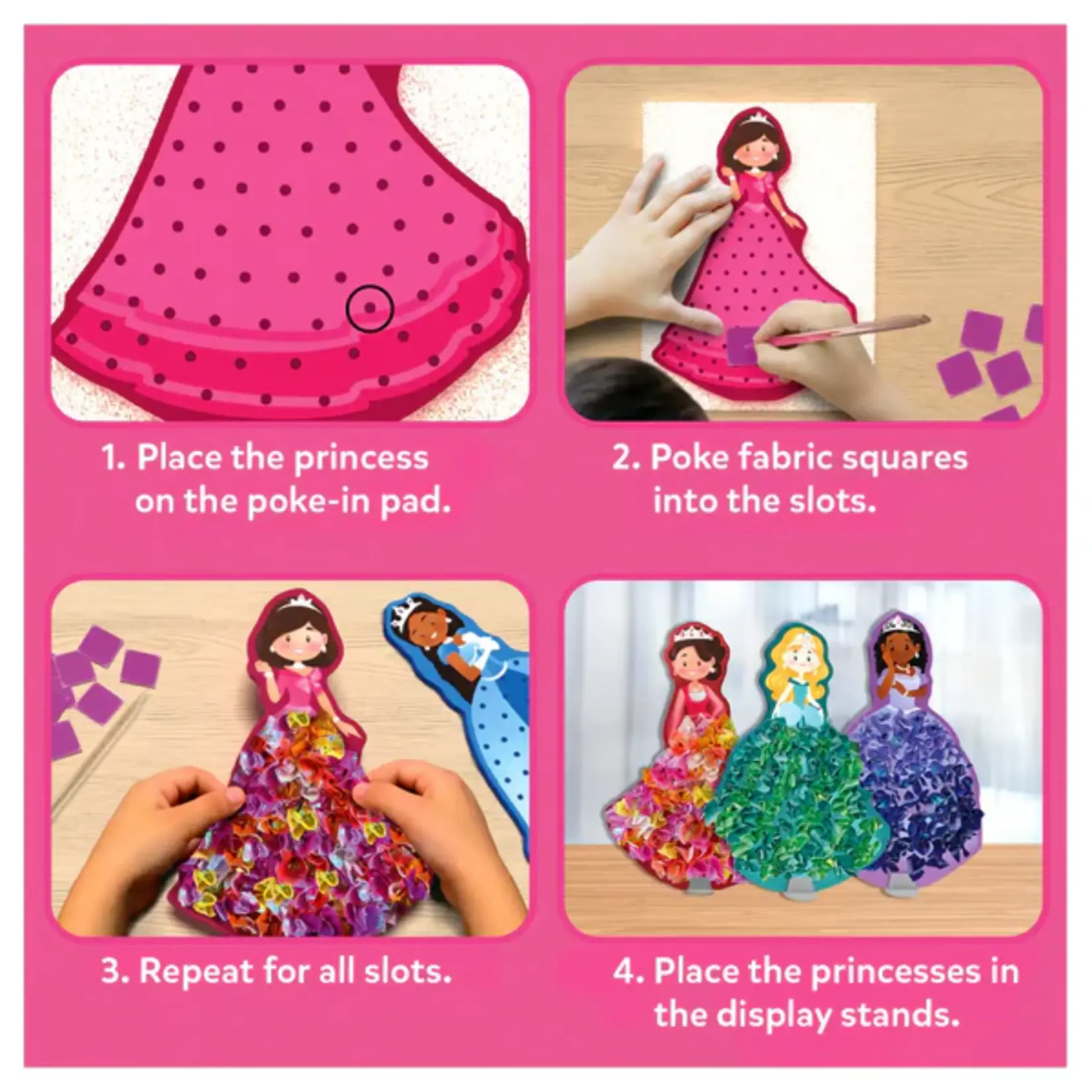 Skillmatics Poke In Art No Mess Art Kit: Princesses