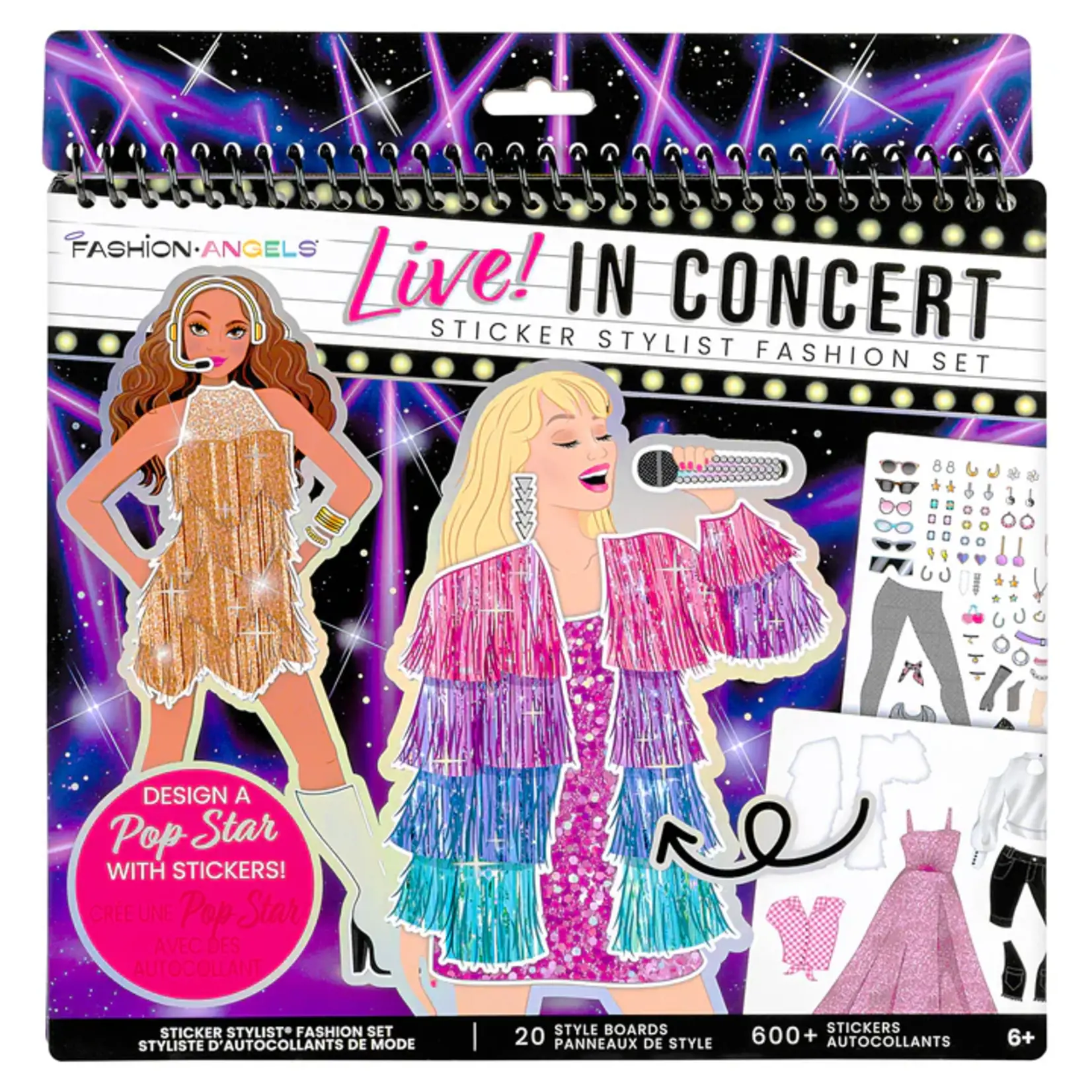 Fashion Angels LIVE! IN CONCERT! STICKER STYLIST