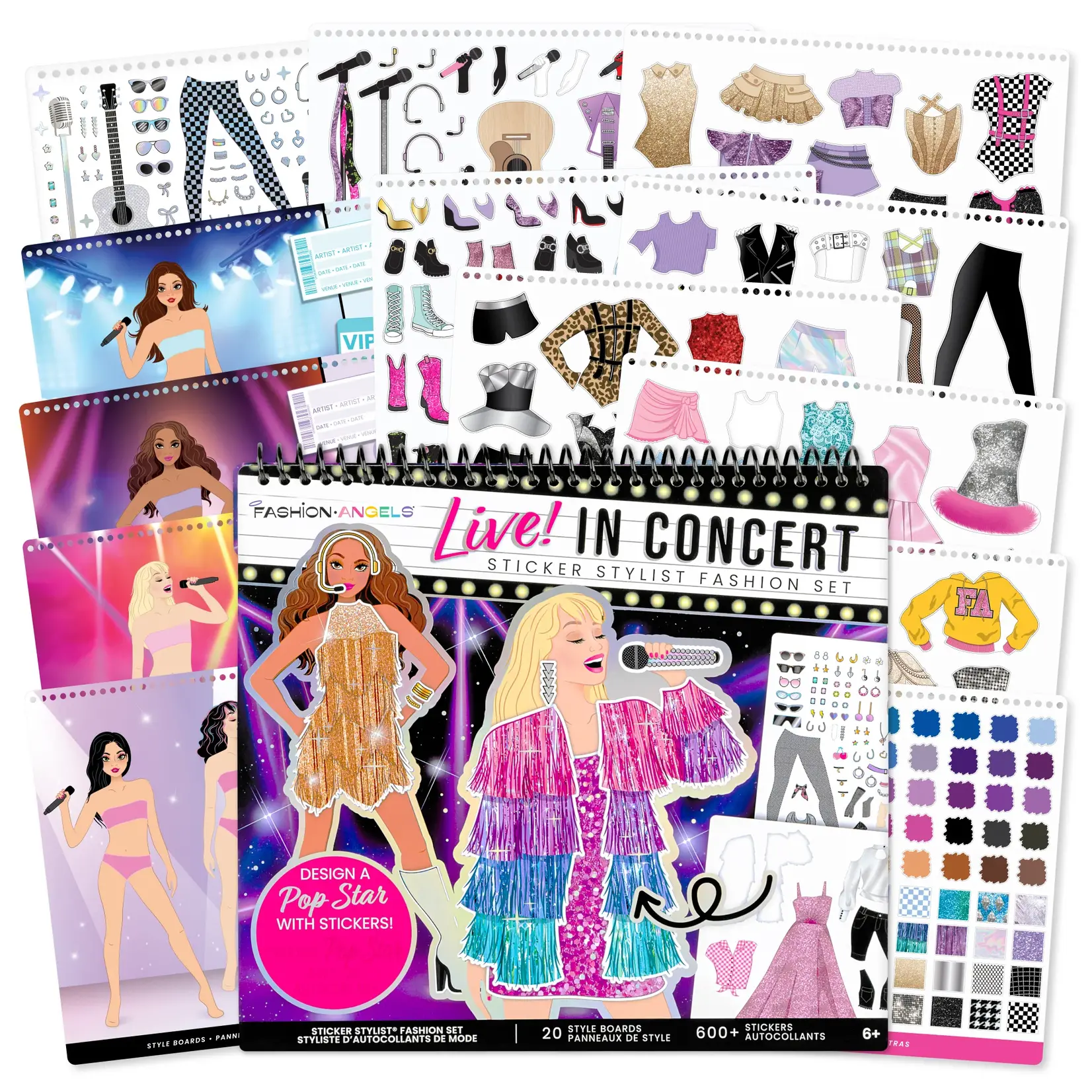 Fashion Angels LIVE! IN CONCERT! STICKER STYLIST