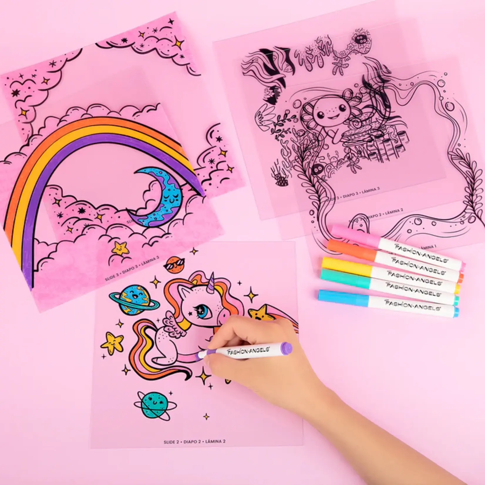 Fashion Angels MAKE A SCENE AXOLOTL SHADOW BOX KIT