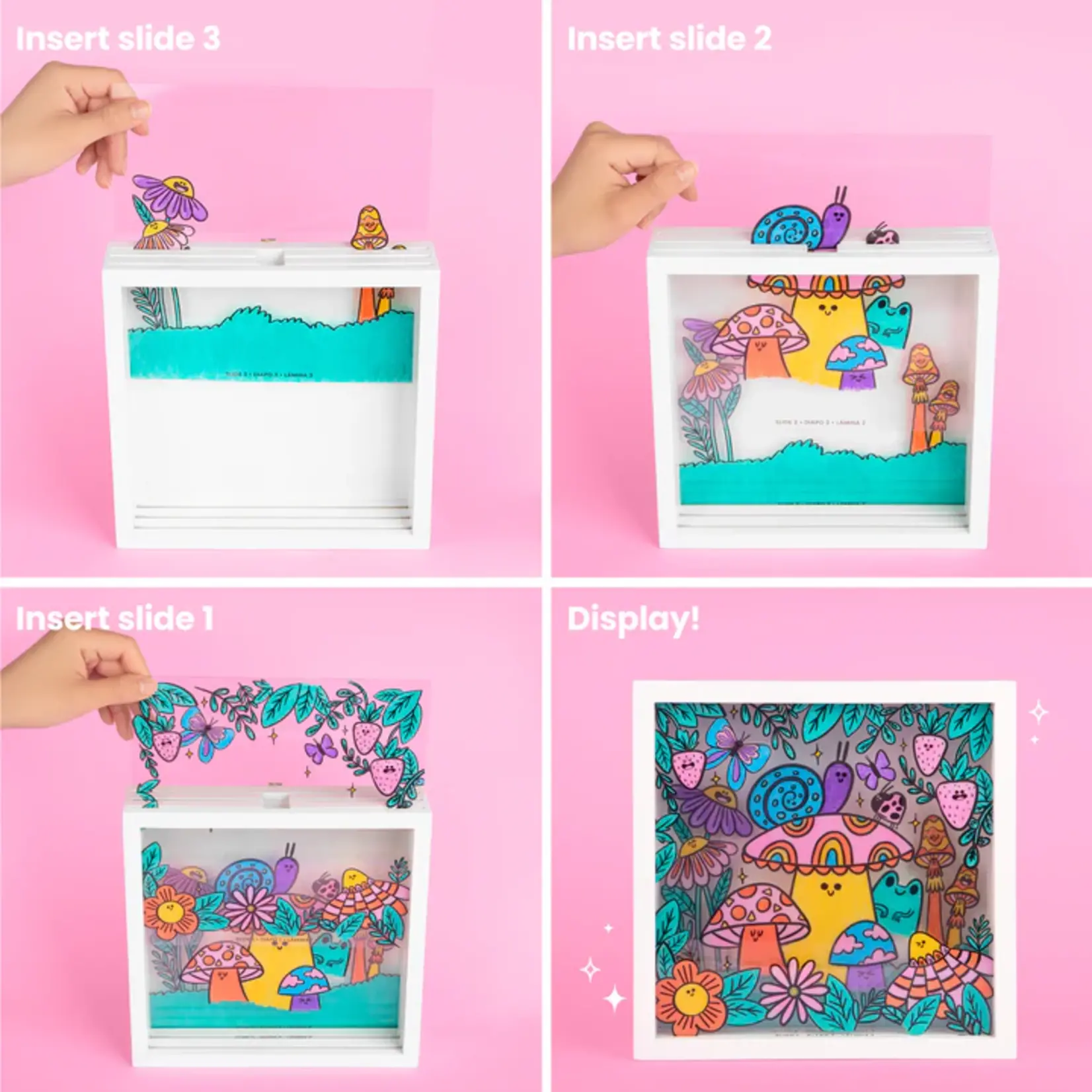Fashion Angels MAKE A SCENE AXOLOTL SHADOW BOX KIT
