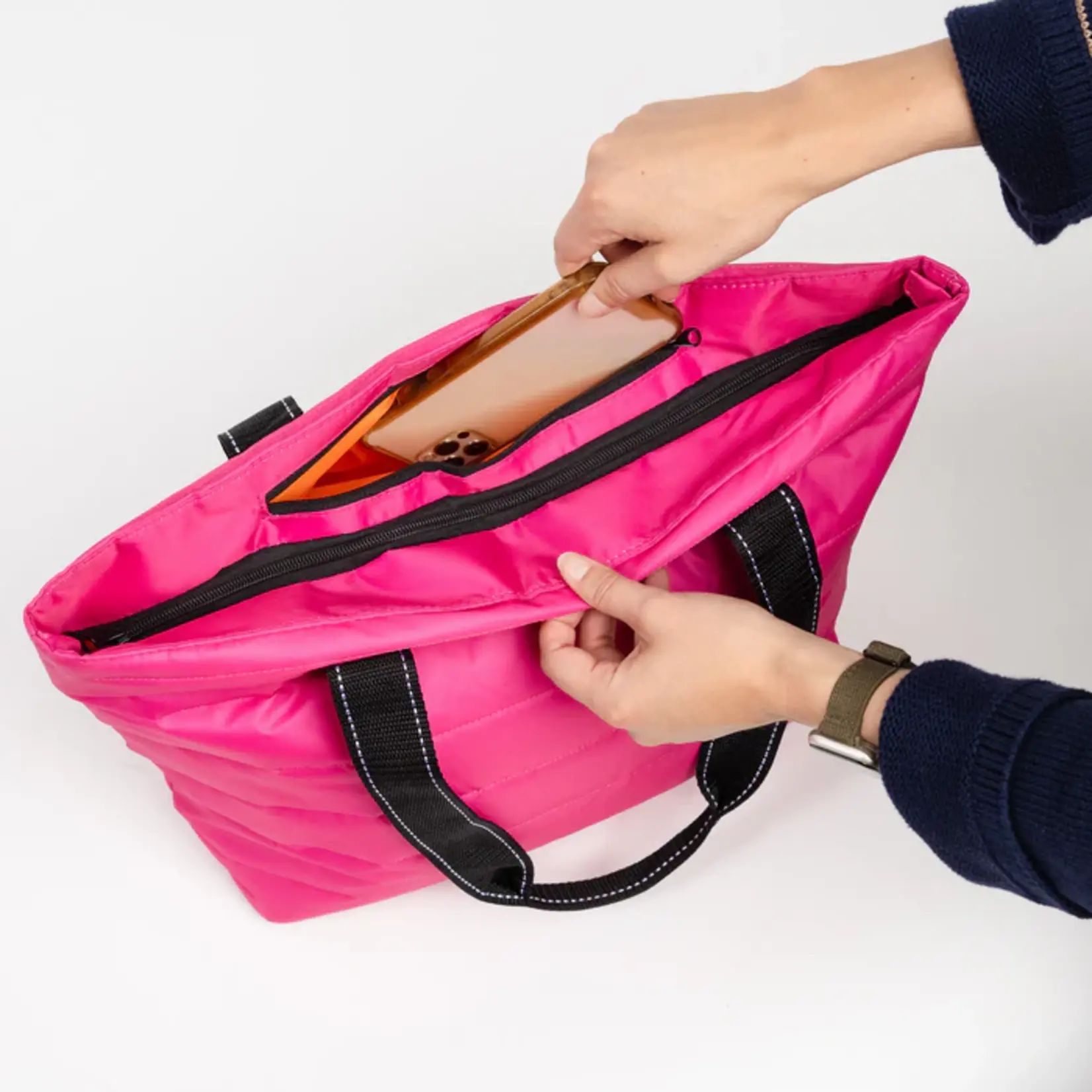 SCOUT Bags Layover Tote Medium Bag Pink Puffer
