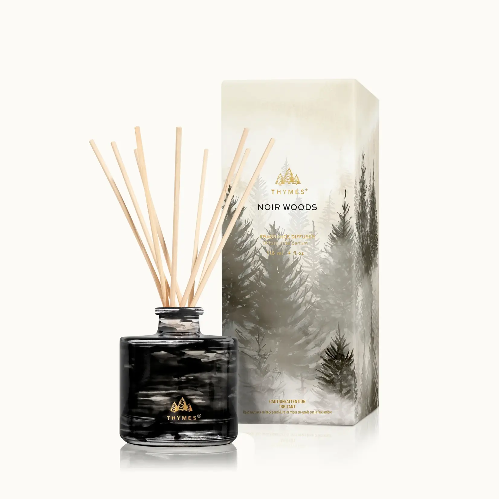 Thymes Noir Woods Petite Diffuser