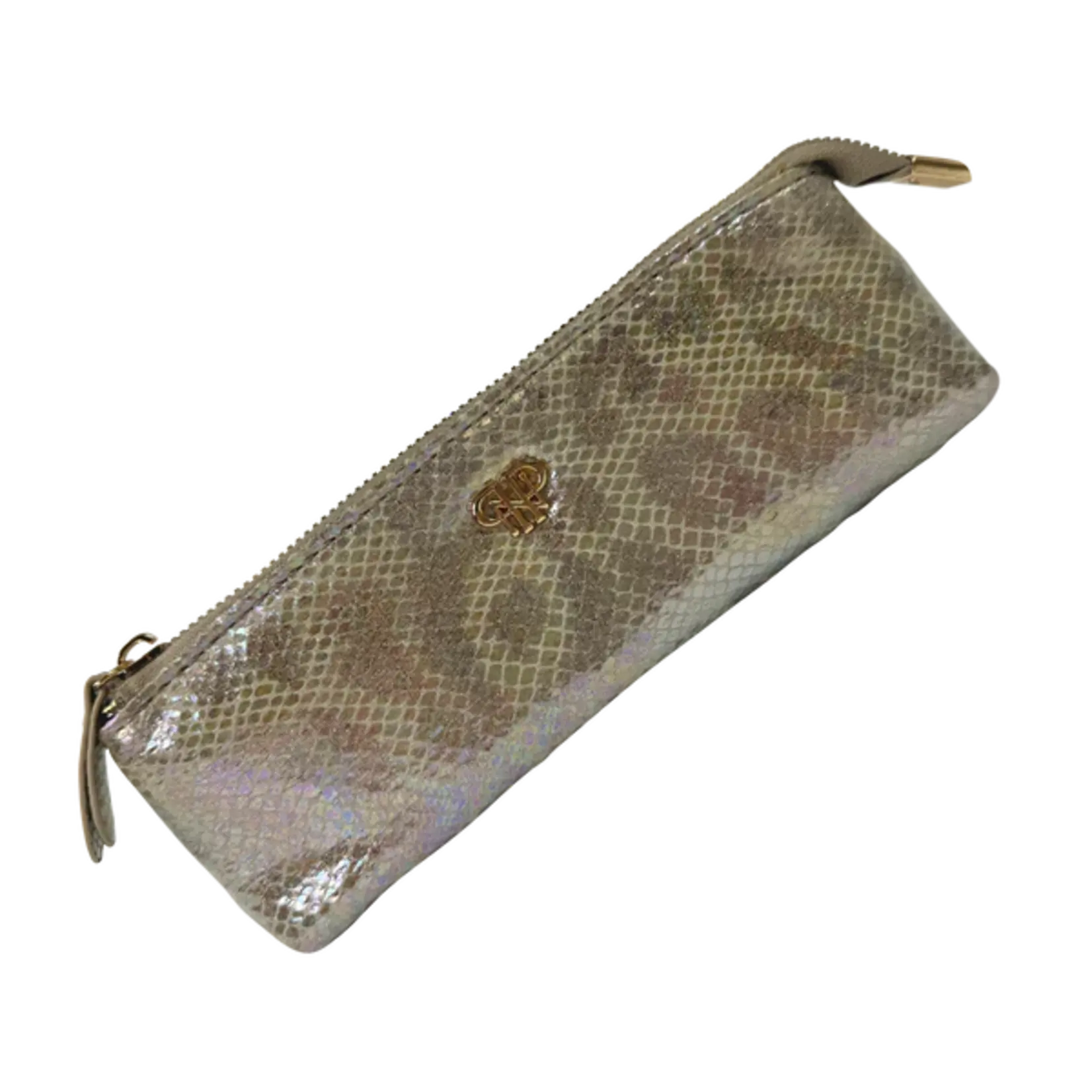 PurseN Sleek Stash Case Glimmer Leopard
