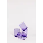 El Arroyo Set of 4 Acrylic Cups Purple