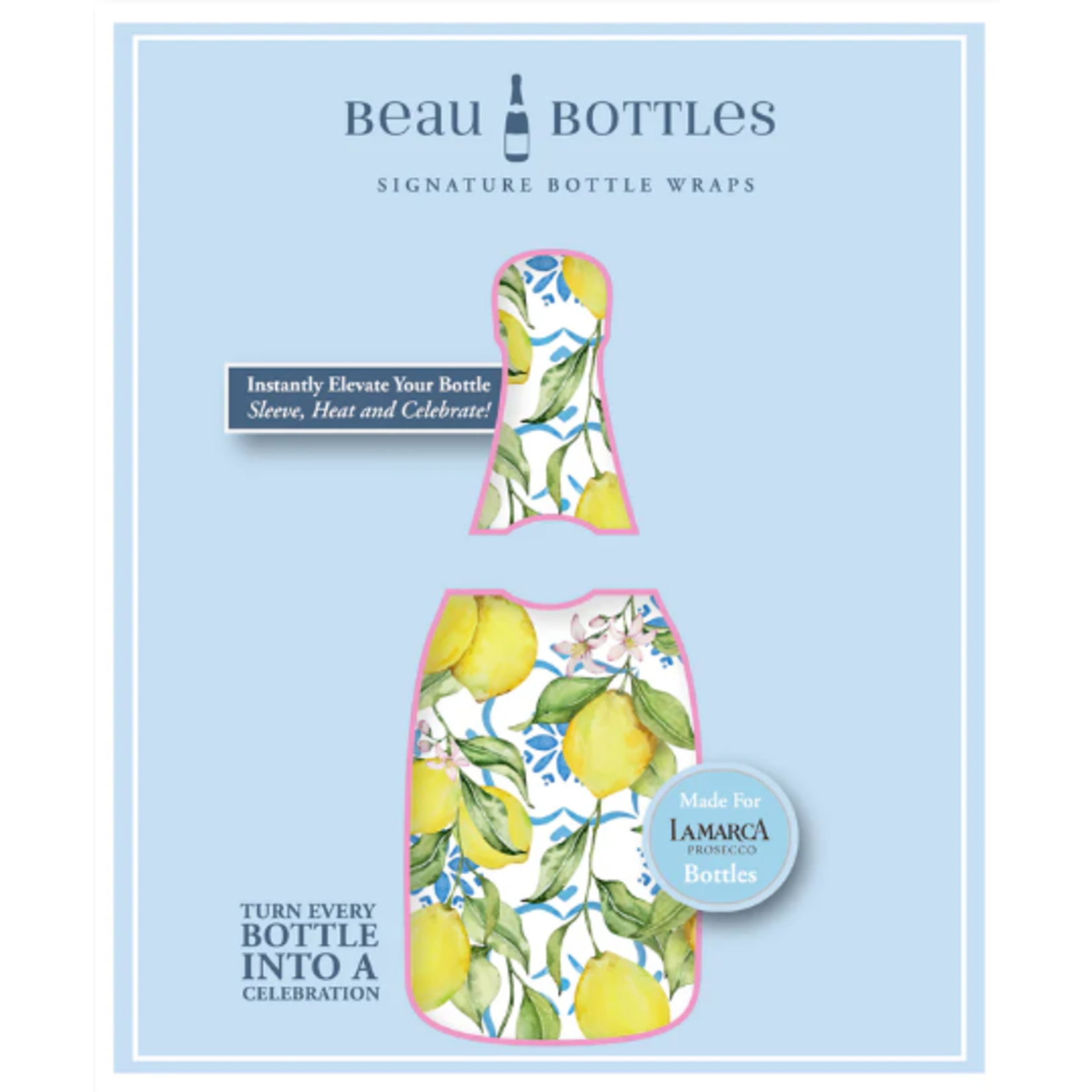 Beau Bottles Beau Bottles Amalfi Lemon - La Marca Edition