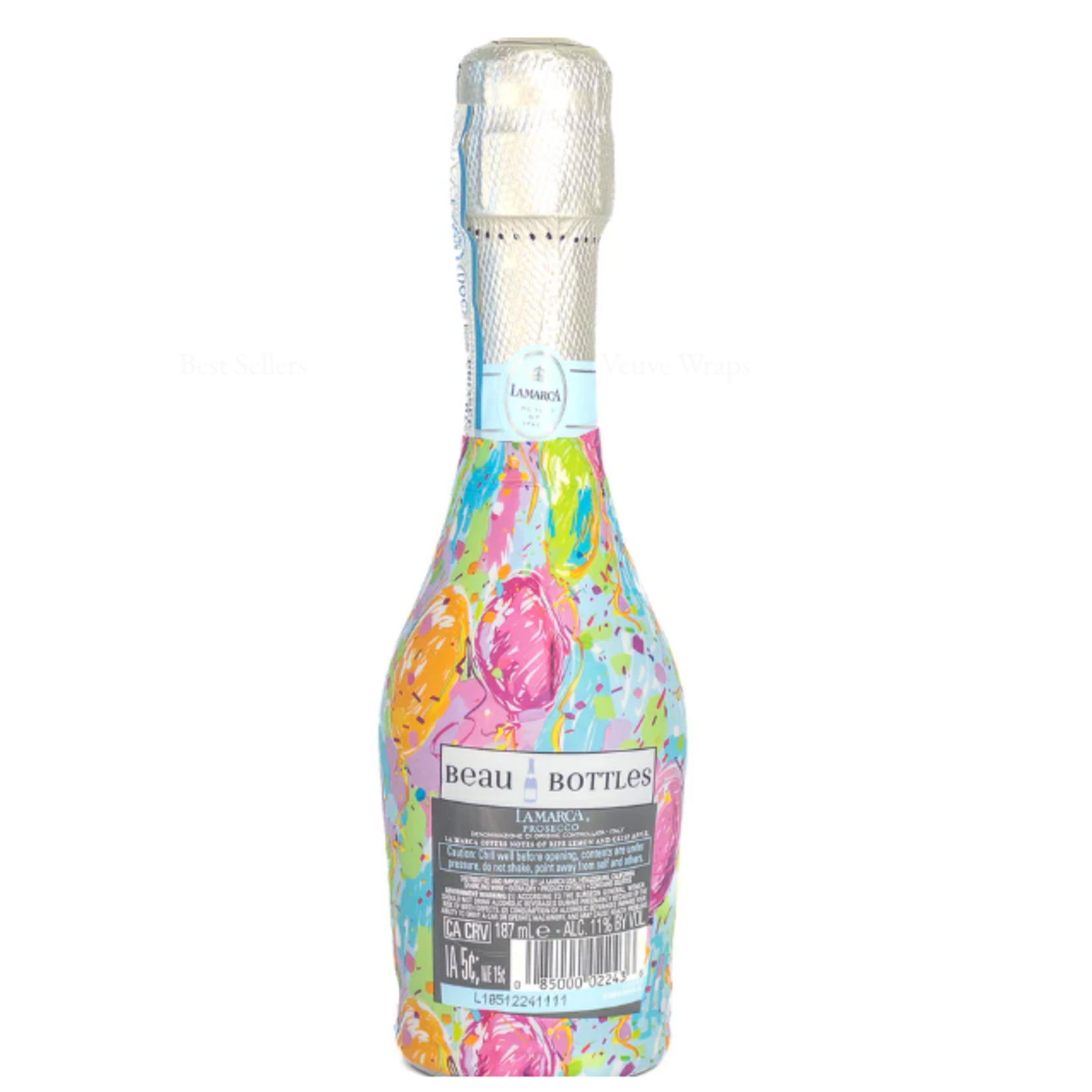 Beau Bottles Beau Bottles Happy Birthday Balloons - MINI La Marca Edition -