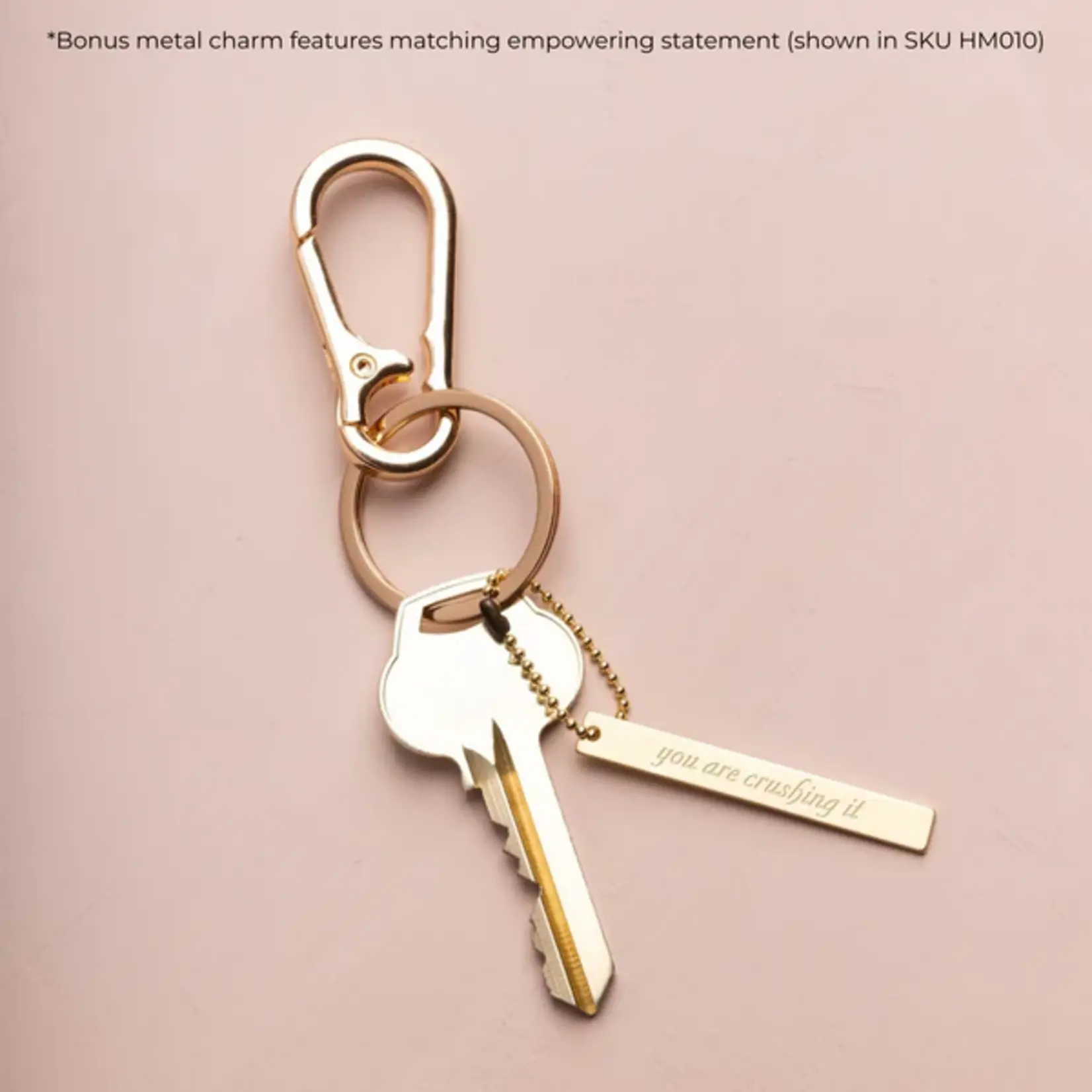 Scout Jewerly Hidden Message Bracelet - Brave/African Turquoise/Gold